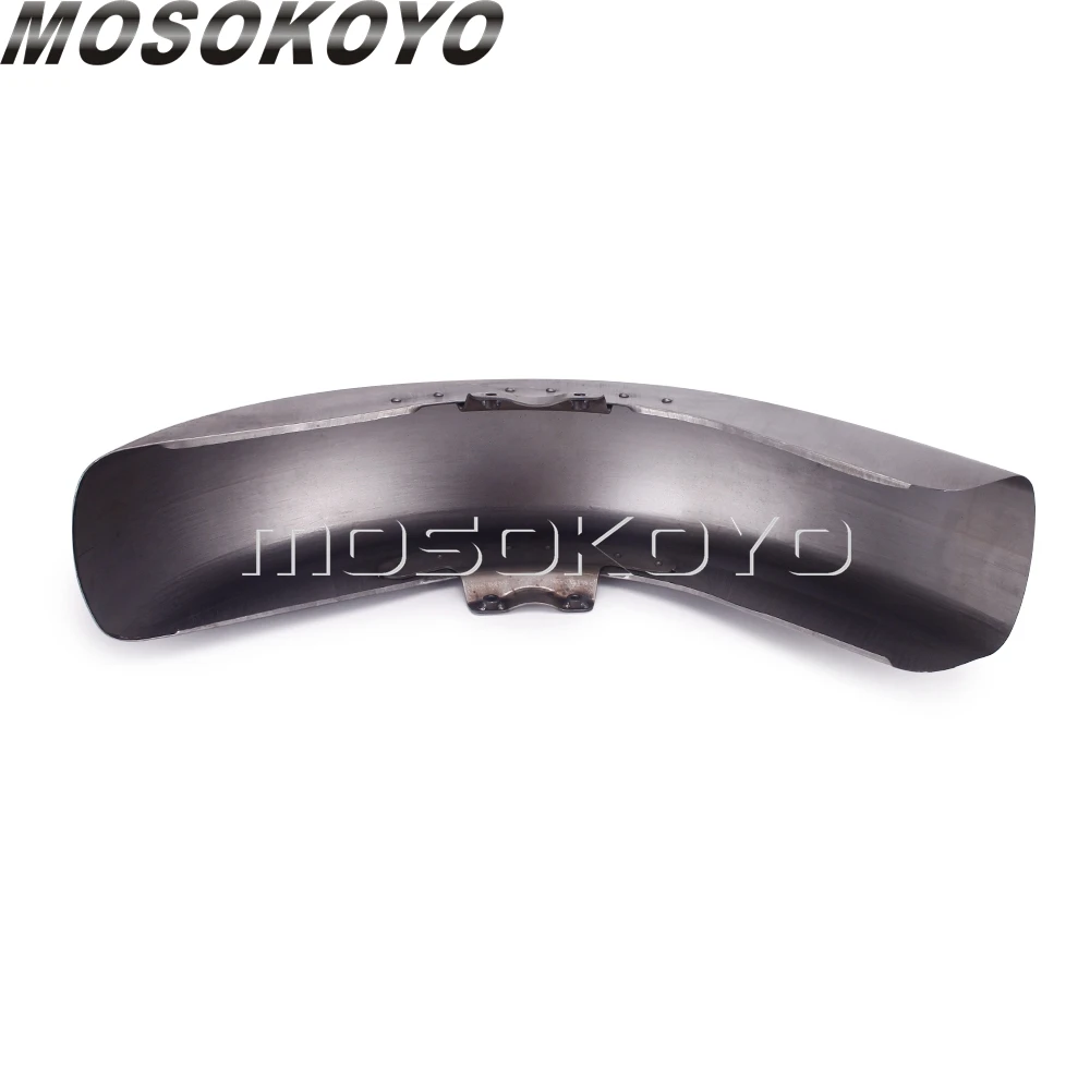 

Motorcycle Titanium Steel Smooth Front Mudguard Fender for Harley Dresser Bagger Touring 1989-2013 Road King Street Road Glide