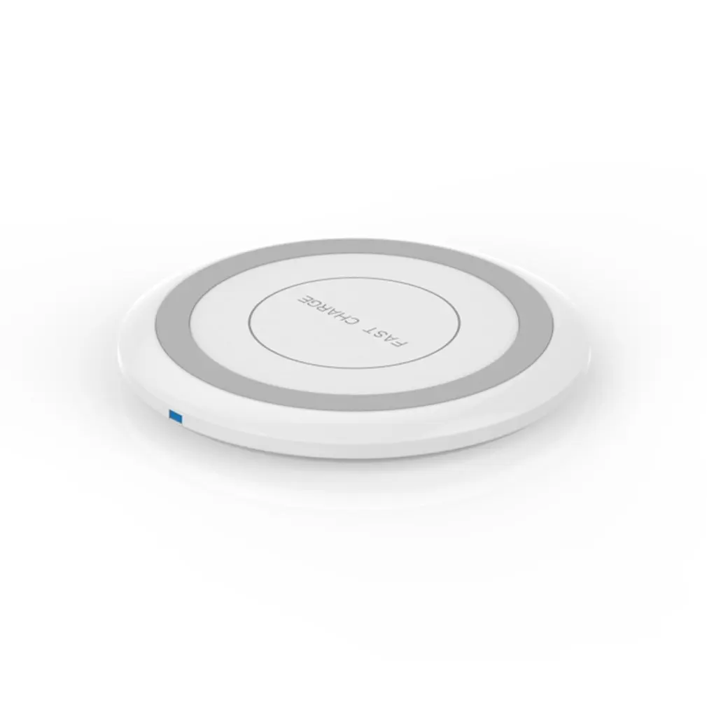 Беспроводное быстрое зарядное устройство QI стандартное настольное для iPhone/8 Samsung