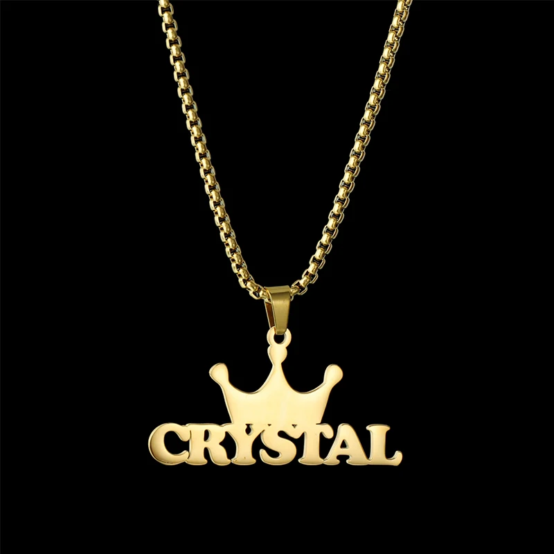Рисунок 3 - Goxijite подвеска с именем короны на заказ