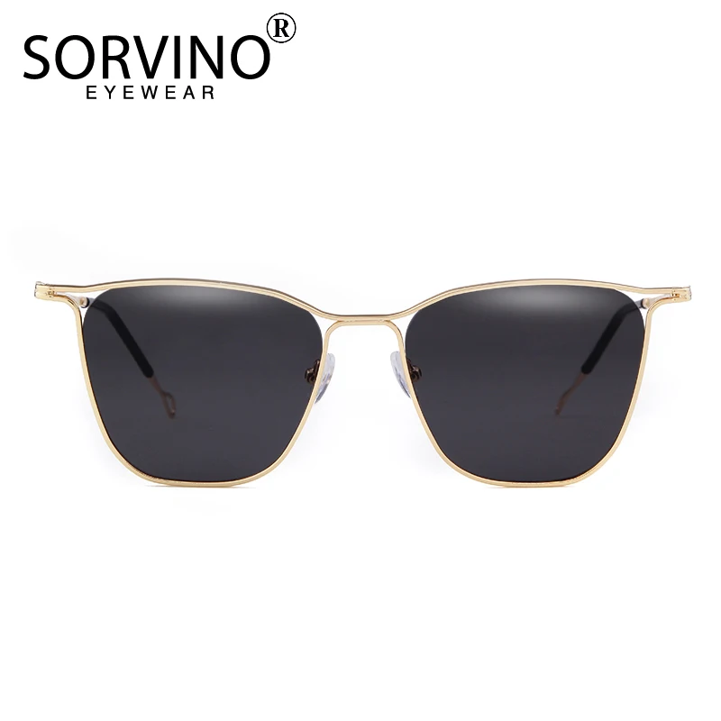 SORVINO ретро очки для женщин квадратные солнцезащитные 90s роскошные брендовые