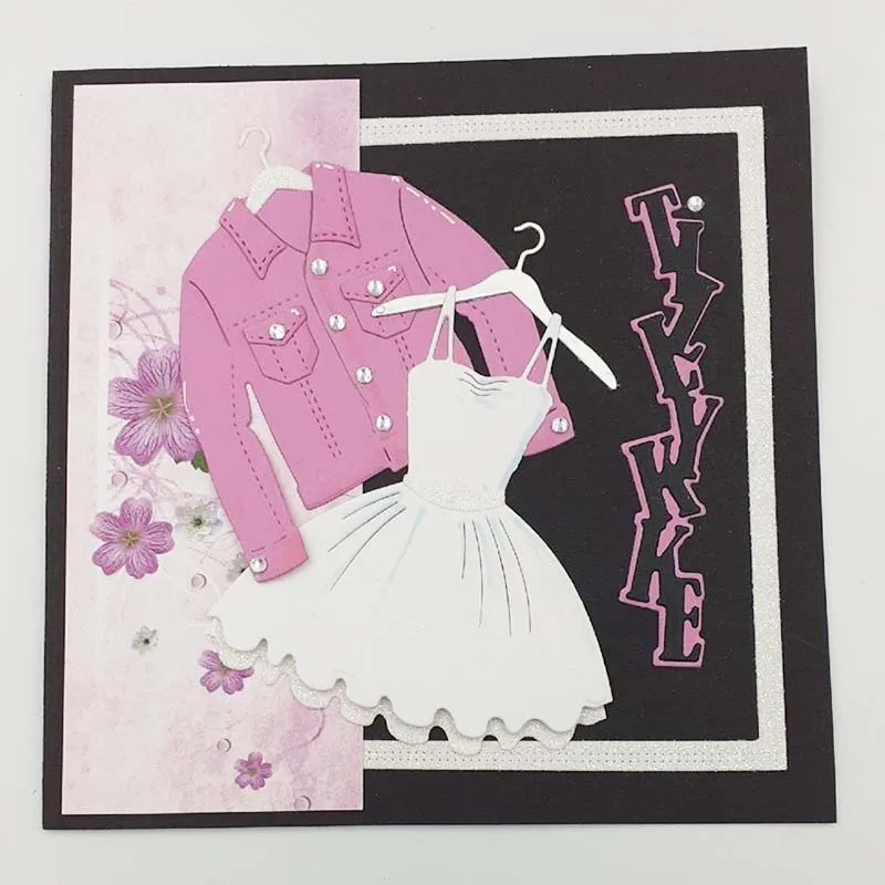 Весна 2020 металлические штампы для резки юбки штампованные формы украшения