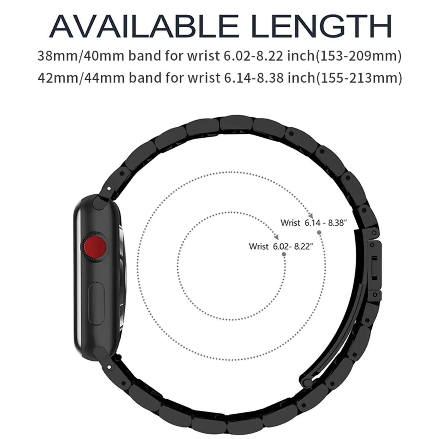 Ремешок для Apple watch band 42 мм 38 мм Миланская петля iWatch band 44 мм 40 мм браслет из нержавеющей стали Apple watch аксессуары