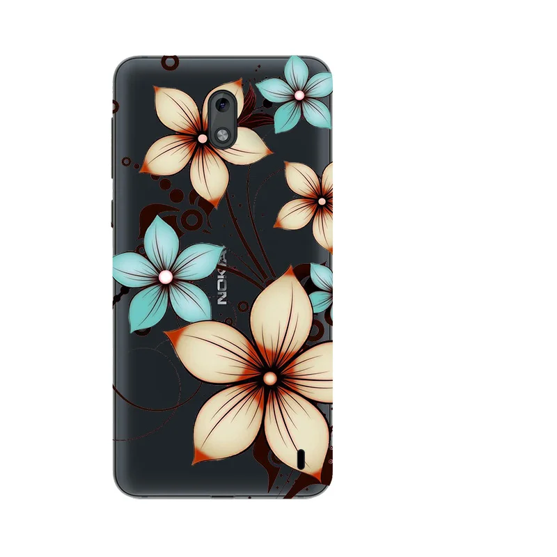 Чехлы для Nokia 2 полная защита мягкая задняя крышка из ТПУ чехол телефона TA-1029 TA-1035