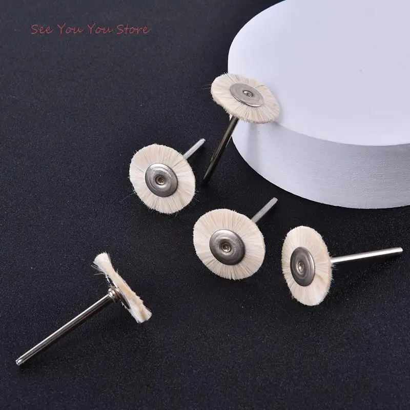 

Top 5Pcs/lot Dental Polishing Wool Scouring Pad Polishing Teeth Polisher Brush