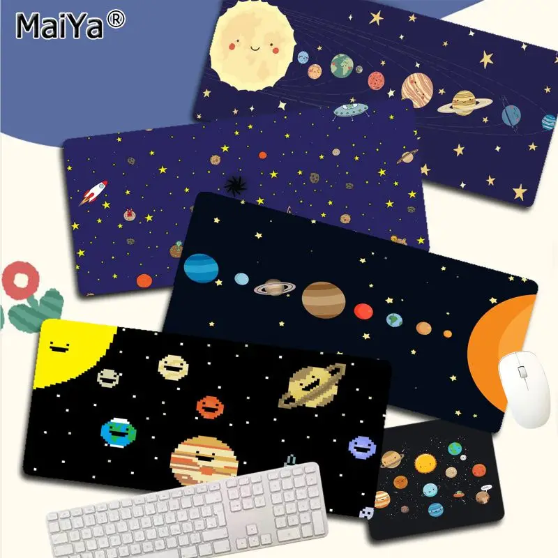 

MaiYa cute cartoon Solar system New gamer play mats Mousepad Size for CSGO Game Player Desktop PC Computer Laptop