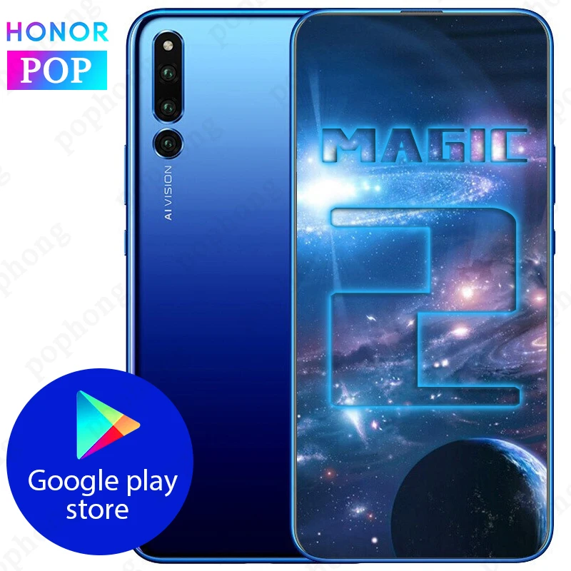 Новый Смартфон HONOR Magic 2 8 Гб 128 ГБ 6 39 дюйма Kirin 980 Android 9 0 FHD 2340X1080 NFC Supercharge|Смартфоны| |