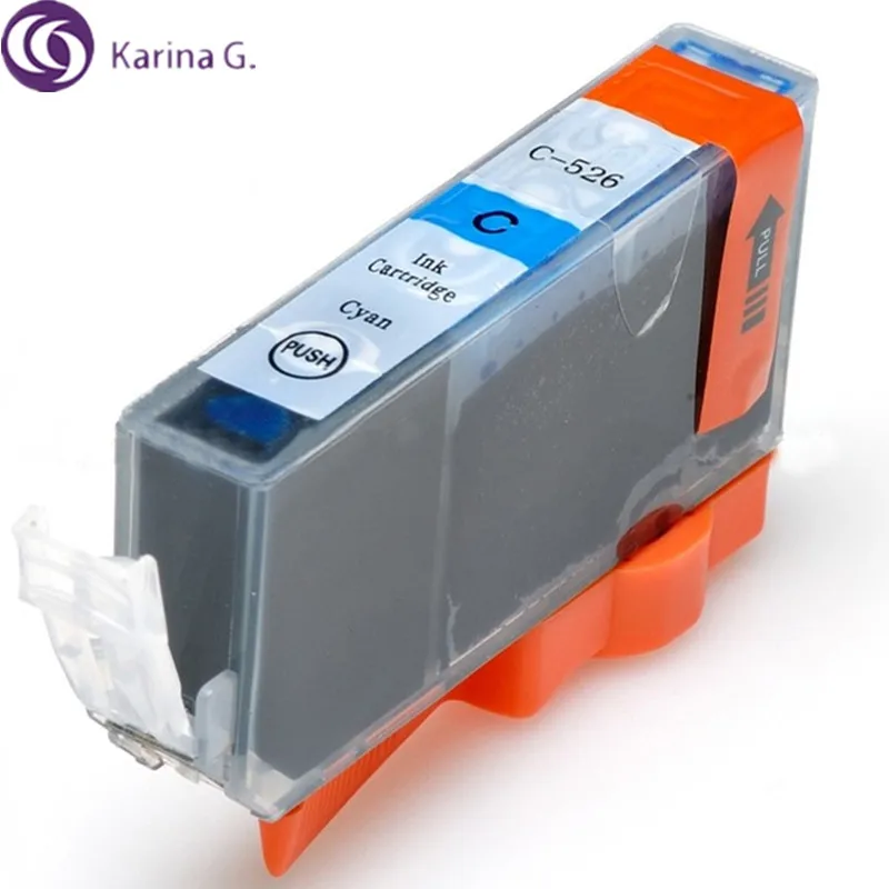 Совместим с чернильным картриджем Canon PGI525 CLI526 PGI 525 для PIXMA MG6150 MG6250 MG8150 MG8250 и