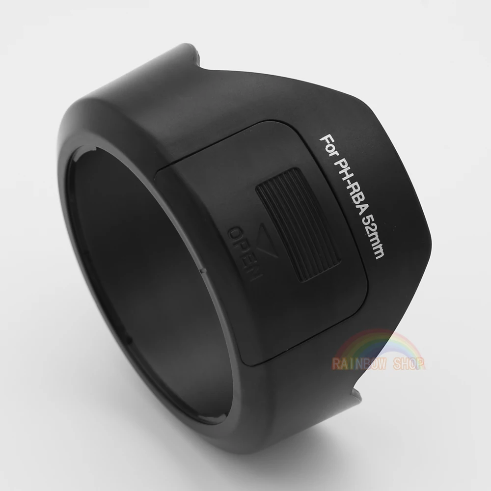 PH-RBA 52 мм бленда байонетная Защита объектива для Pentax K10D K20D K100D K110D Kx Km K-r K-5 II K-30 с DA