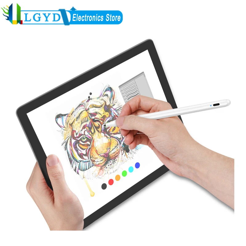 

Tablet Touch Stylus Pen 1.4-2.3mm Superfine Nib Prevent Accidental Touch Handwritten Capacitive Screen Stylus Pen for iPad