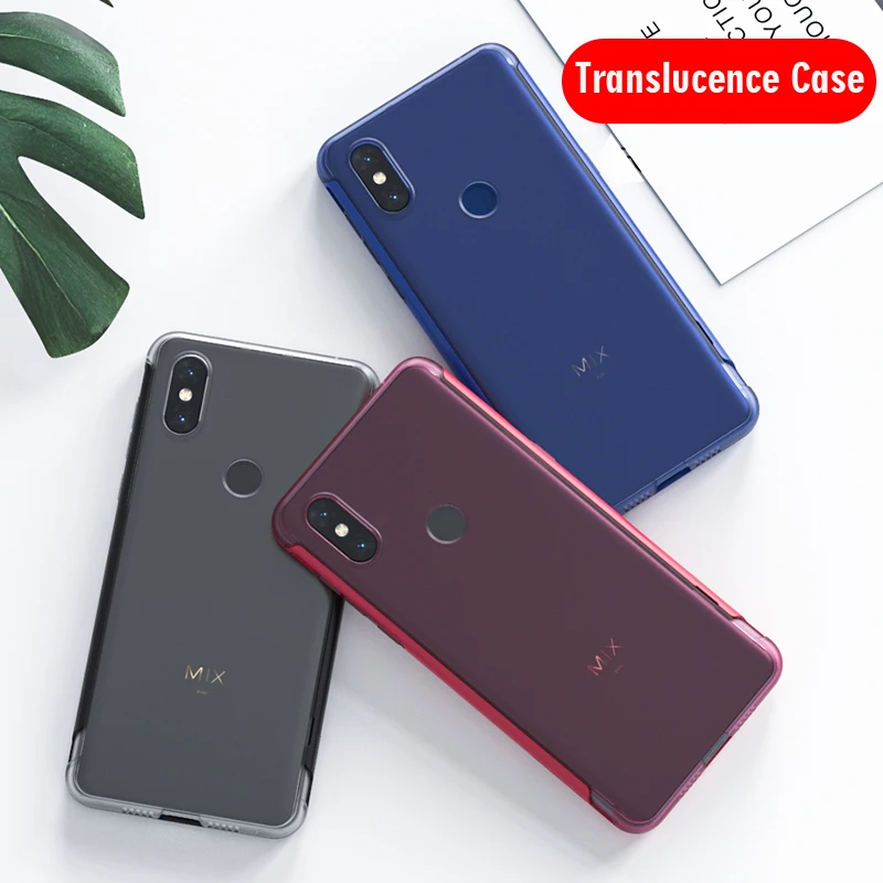 Прочный 2 в 1 Слайд Чехол для Xiaomi Mi Mix 3 прочный Ультратонкий жесткий пластиковый