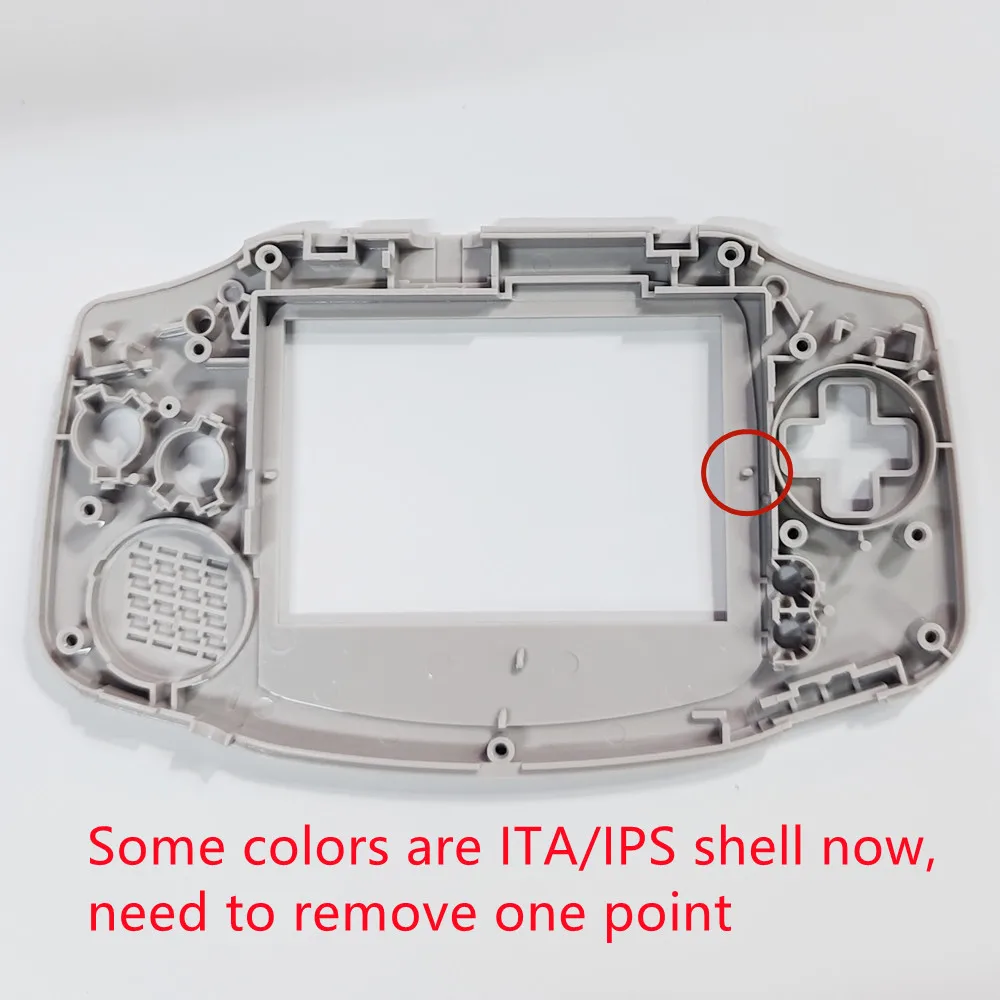 Сменный корпус для GAMEBOY ADVANCE IPS LCD индивидуальный GBA
