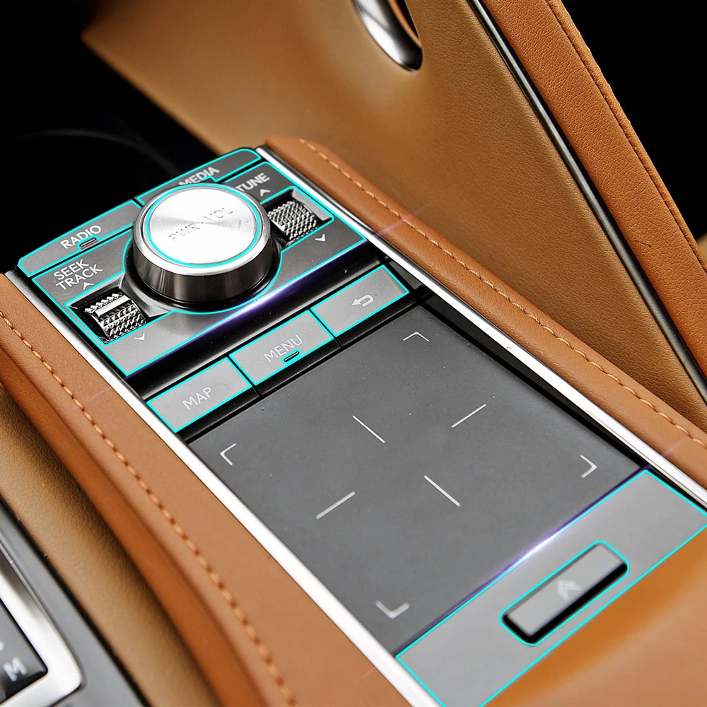 Прозрачная пленка с защитой от царапин для салона автомобиля Защитная Наклейка