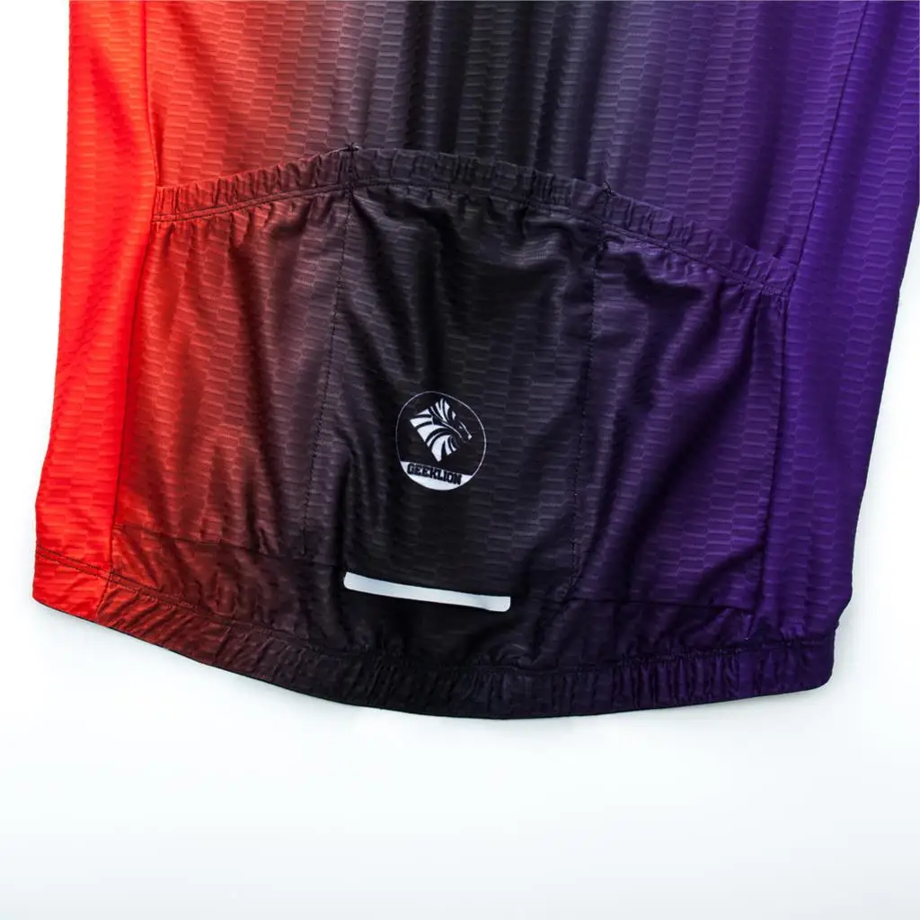 

Geeklion 2020 Short Sleeve Aero Cycling Jersey Pro Bike Team Maillot Breathable Bike Wear