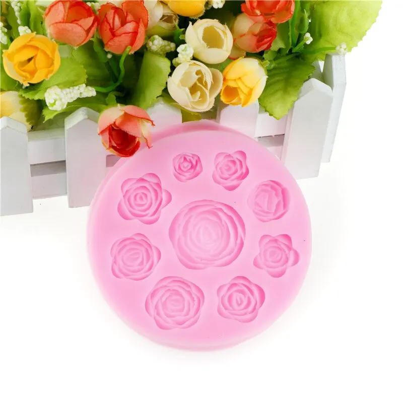 

Силиконовая форма для цветов, форма для помадки, инструменты для украшения тортов, форма для шоколада