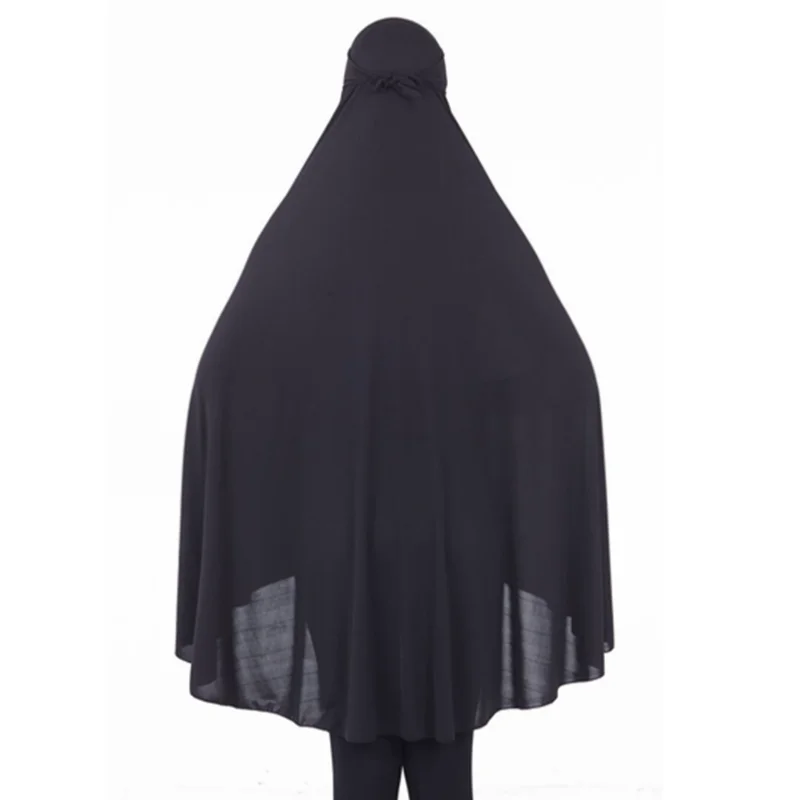 

Fashion Muslim Women Prayer Hijab Niqab Long Scarf Khimar Hijabs Islam Large Overhead Clothes Jilbab Ramadan Arab Middle East