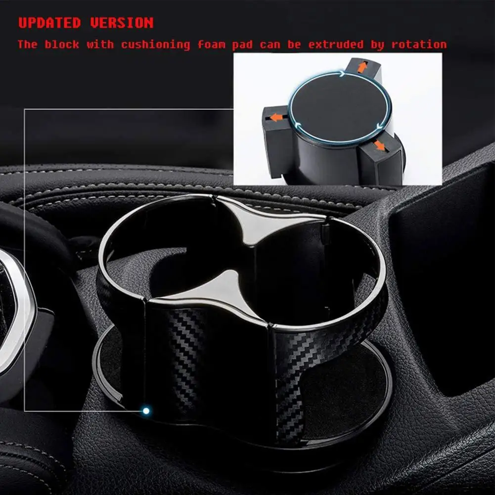 

2 In 1 Design Drinks Holders Car Cup Holder Expander With Upgraded Fixed Base Detachable Drink Can Bottle Stand Bekerhouder Auto