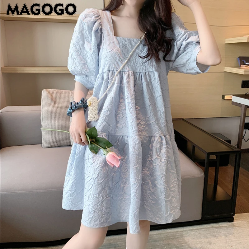 Летнее платье с длинным рукавом для женщин INS/Лидер продаж Новинка Женские туфли