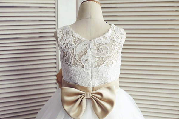 Бальное платье новое с цветочным узором для девочек милое кружевное фатиновое