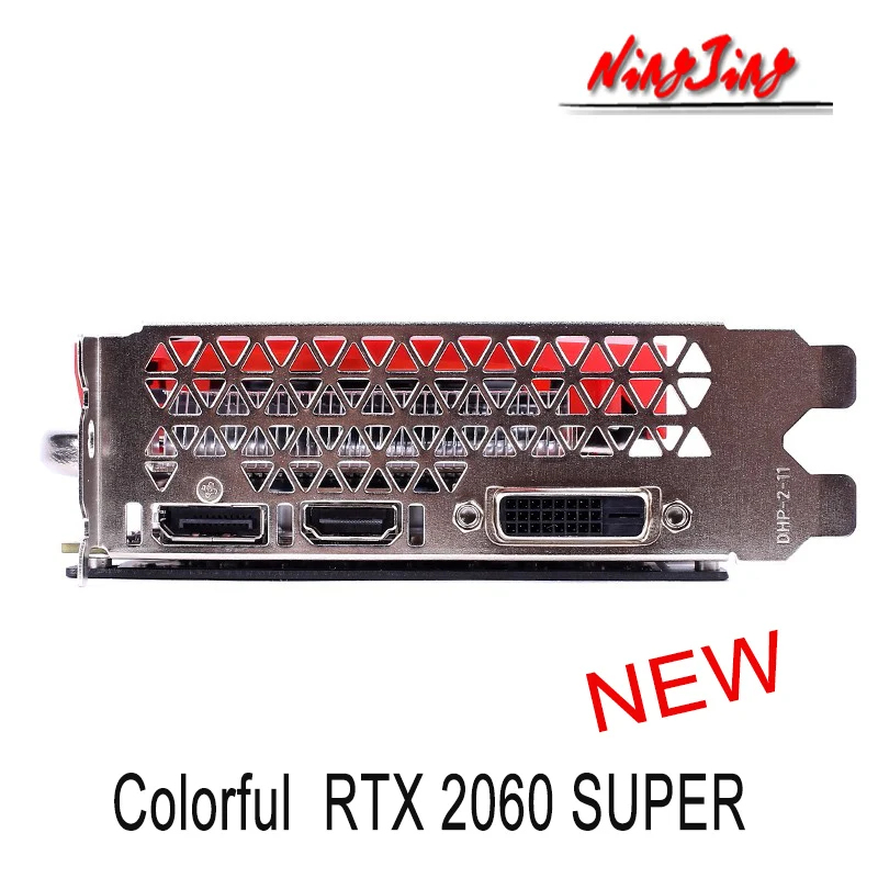 Новая цветная видеокарта RTX 2060 GDDR6 6G GeForce 12nm 128bit GPU графическая карта для