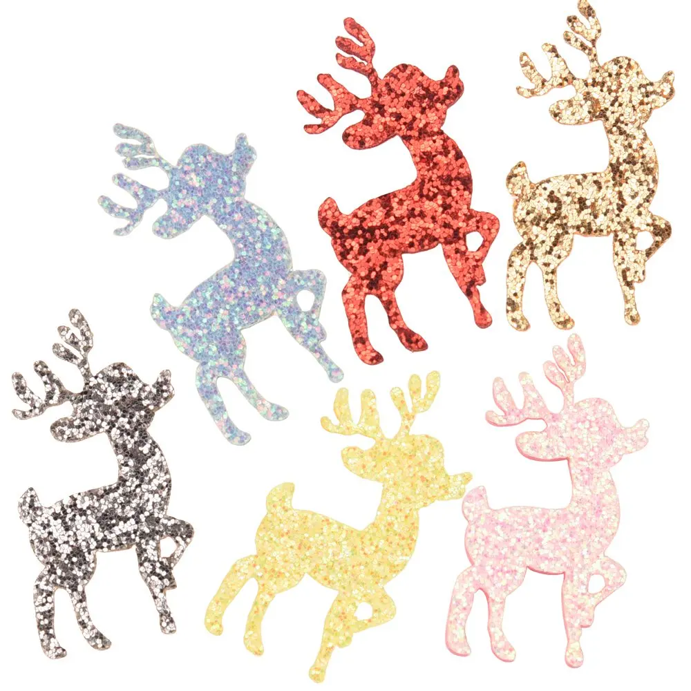 

500 шт., с изображением "Олень" принадлежности каваи женские аксессуары для волос для девочек милые аксессуары для заколка для волос заколка-пряжка для волос бант центр