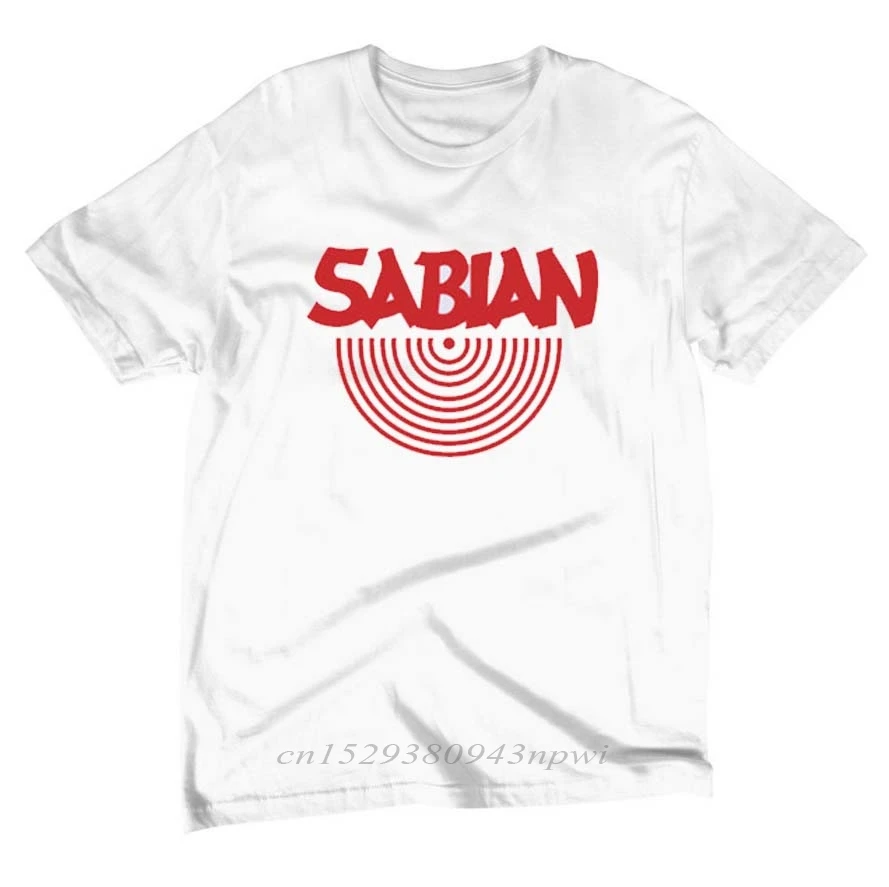 

Mens t shirts fashion 2020 Sabian Printed T shirt cotton short sleeve O neck t-shirts summer Hip Hop tshirt euro size