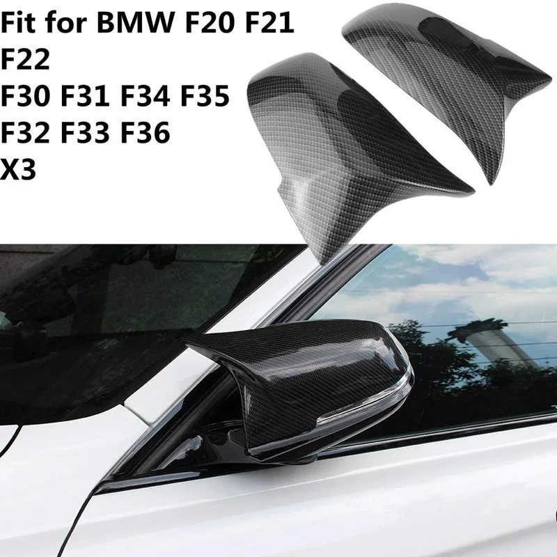 1 пара крышек для автомобильного зеркала заднего вида BMW F20 F21 F22 F30 F32 F36 X1 F87