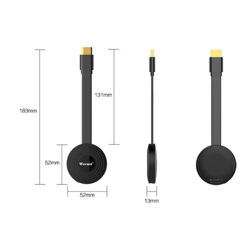 HDMI Беспроводной приемник дисплея для iPhone Andorid экран телефона литой адаптер