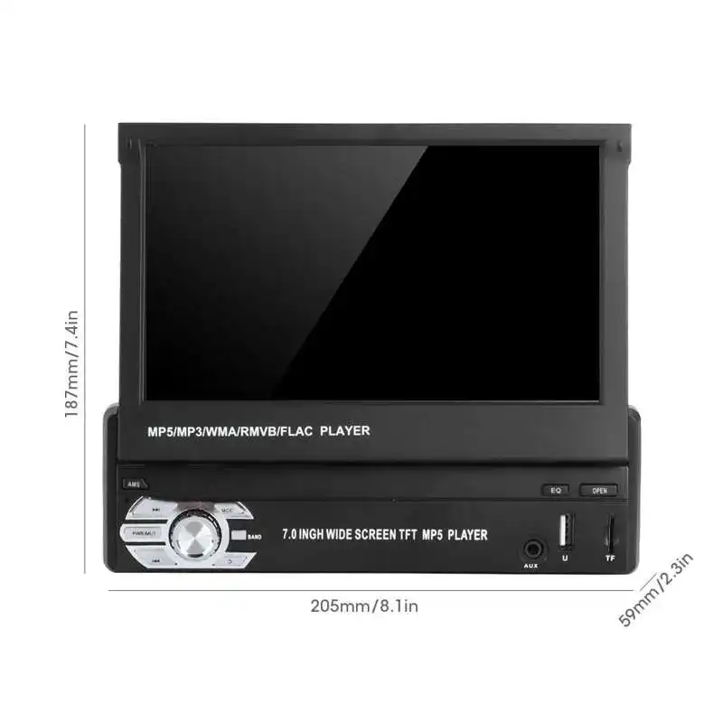 

MP5 DVD- HD 7- FM- Bluetooth U