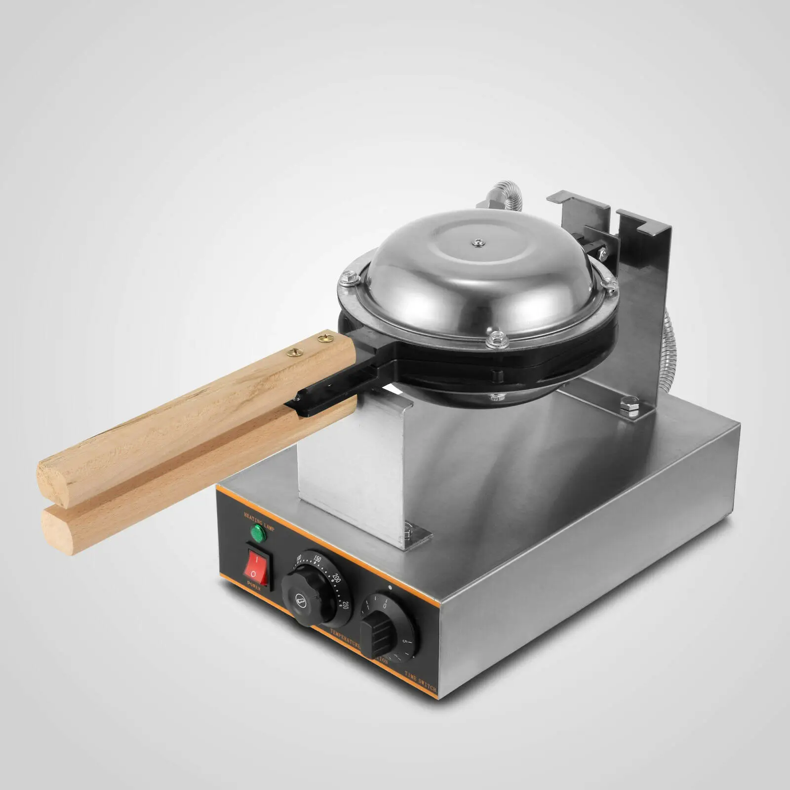 

VEVOR Eggettes Cake Maker Machine Electric StainlessRotating Egg Bubble Waffle Baking