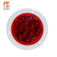 apply to bus parts 4 inch 12v flange ring installation round stop turn tail light