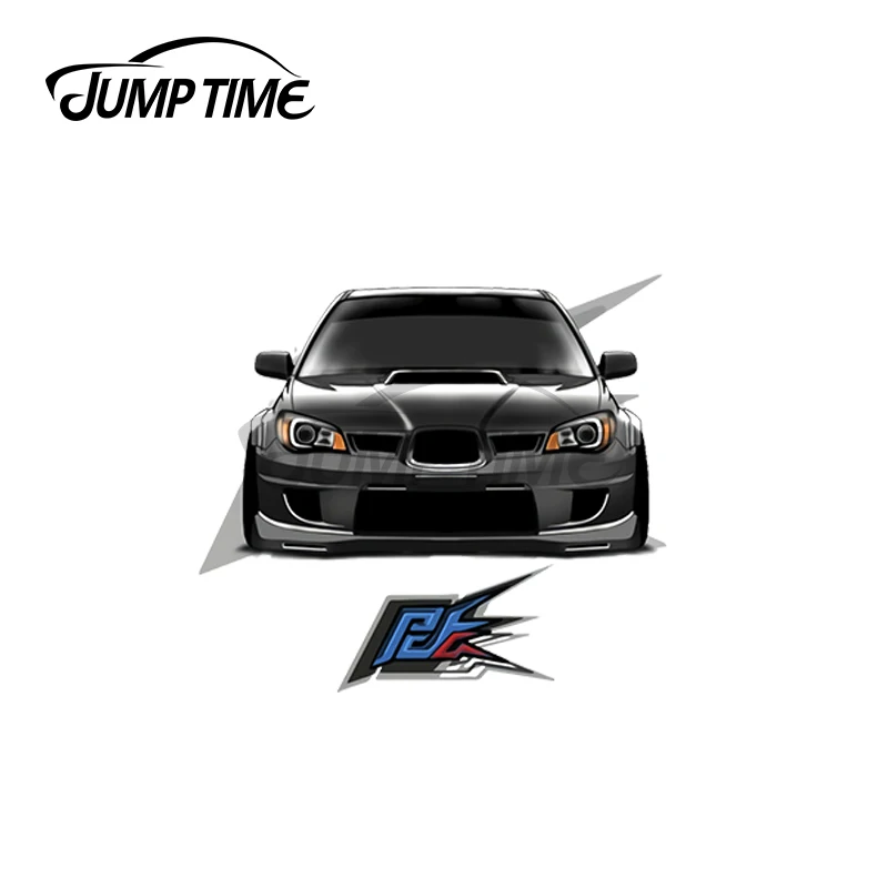 Автомобильные наклейки JumpTime 13x3 9 см для Subaru Wrx Sti Hawkeye JDM багажника ноутбука