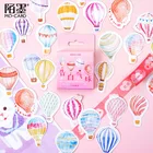 Новинка 10 комплектов декоративных воздушных шаров клейкие стикеры для скрапбукинга дневника наклейки для записей милые Канцтовары