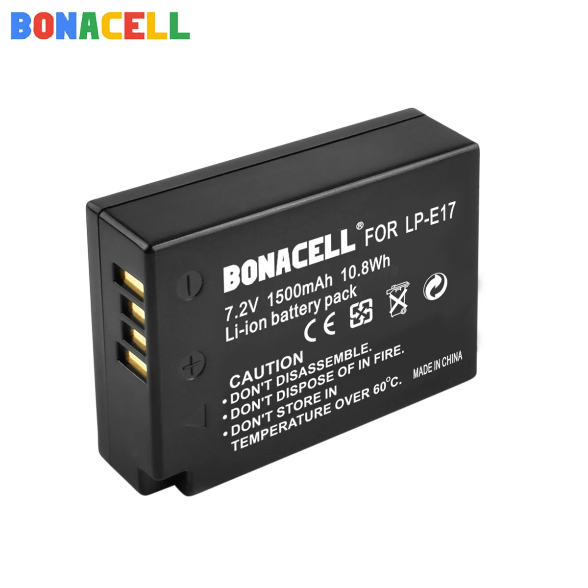 Фото Литий-ионный аккумулятор Bonacell для Canon 7,2 В, 1500 мАч, с заменой зарядного устройства CanonEOS 200D M3 M6 750D 760D T6i T6s №5