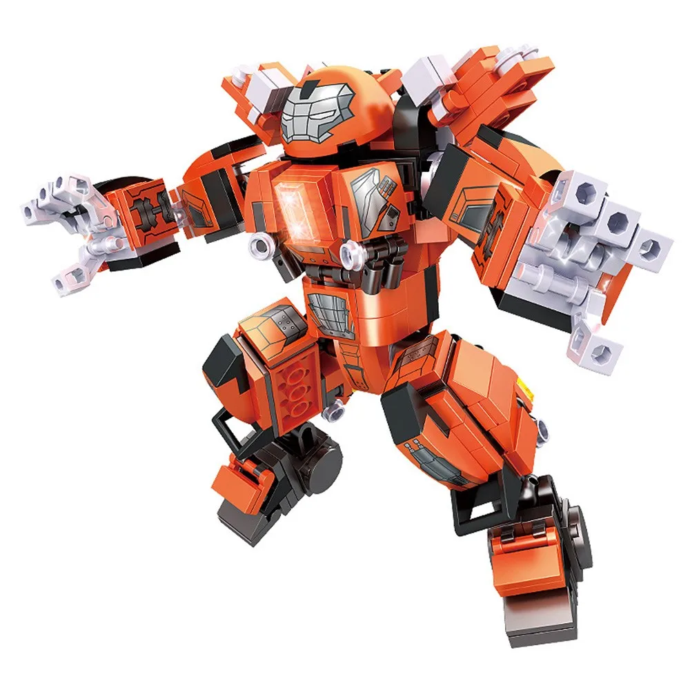 Abwichd игрушки 425 шт. супер Железный доспех Mk17 Mk20 Mk33 Mk36 Mech халкбастер модель