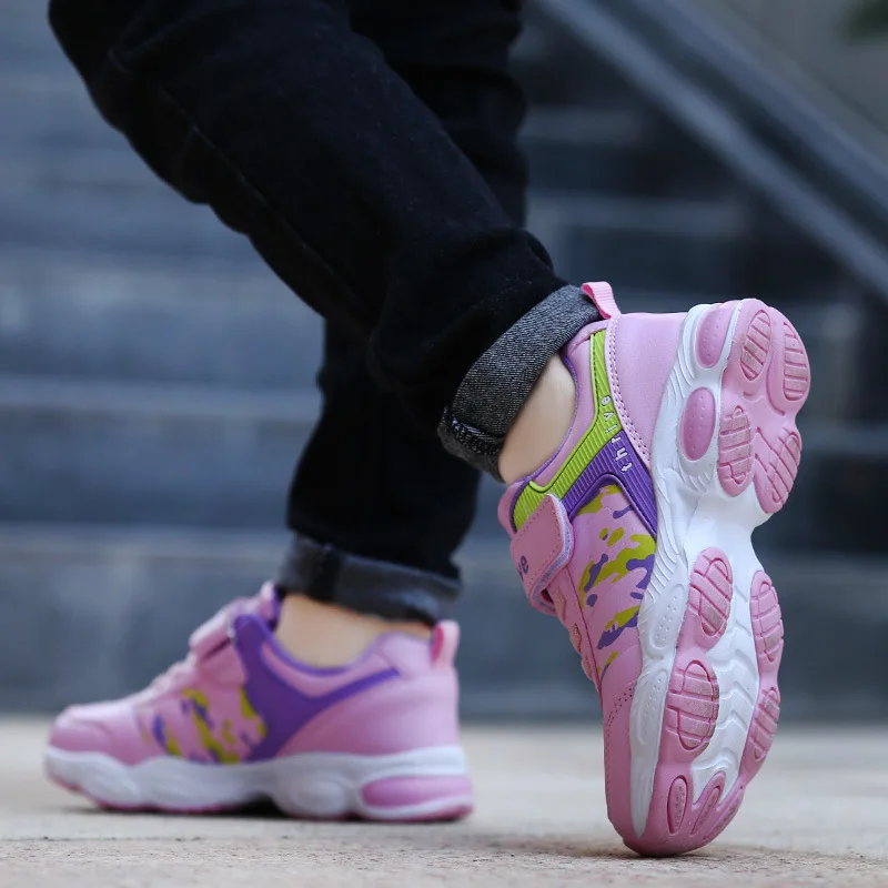 Кроссовки для мальчиков и девочек сезон весна-осень детские кроссовки больших