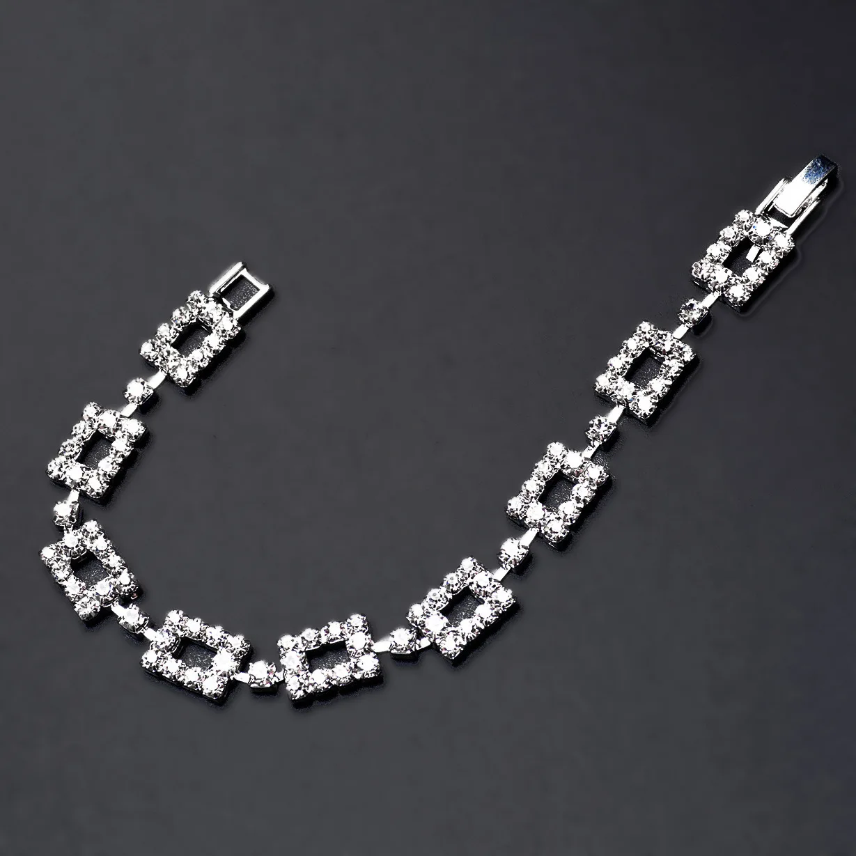 

DIWENFU 100% 925 Sterling Silver Diamond Jewelry Bracelets for Women Pulseira Feminina Aros Mujer Oreja Diamond Bracelets Girls