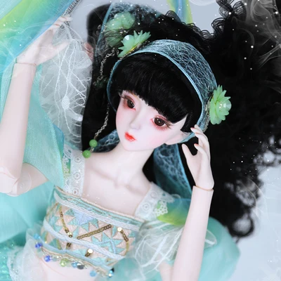 Like a picture 1/3 Bjd кукла шарнирное тело 62 см 12 Китайский Зодиак ручная роспись макияж костюм с одеждой обувь Изысканный Подарочная коробка Упаковка - Цвет: Like a picture
