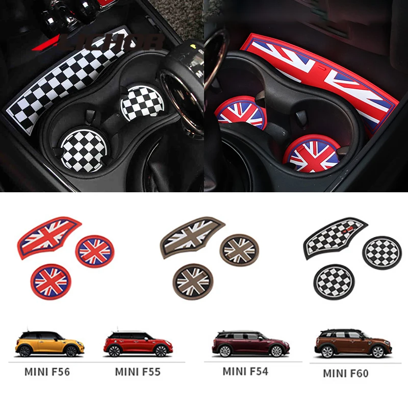 3 шт. Union Jack автомобильная чашка кофейная подушка для хранения авто нескользящий