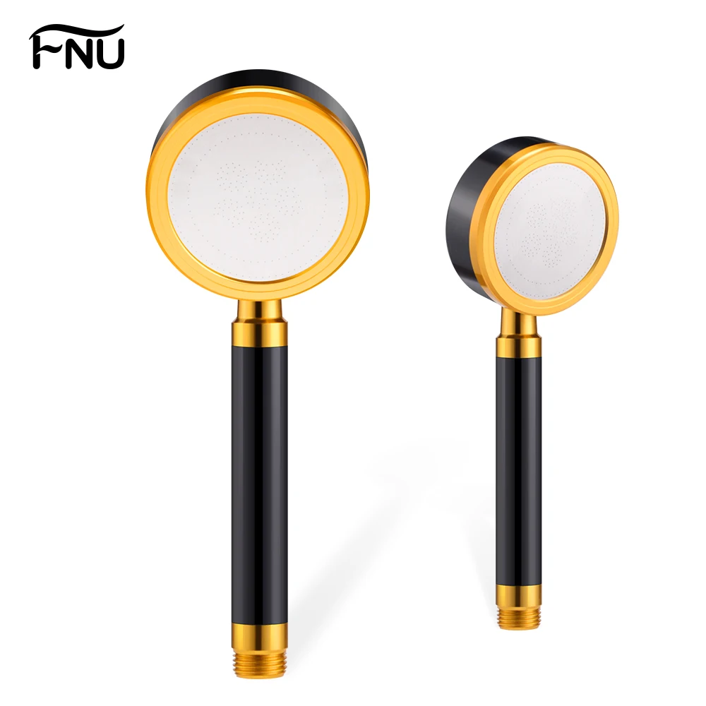 Ручная алюминиевая насадка для душа ванной комнаты прочная круглая высокого