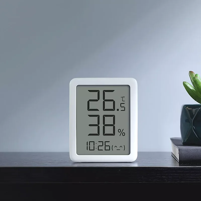

Newest Original Youpin MMC Thermometer E-ink Screen LCD Large Digital Display Thermometer Hygrometer Temperature Humidity Sensor