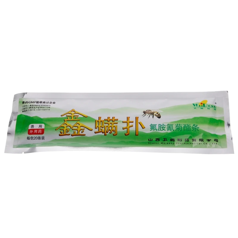 Pro Acaricide Varroa Strip Fluvalinate пчелиные клеща пчеловодство для борьбы с вредителями