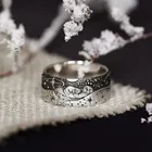 Мужское и женское кольцо, модное креативное кольцо в виде морской выдры, новинка 2021, мужские и женские ювелирные изделия, лидер продаж