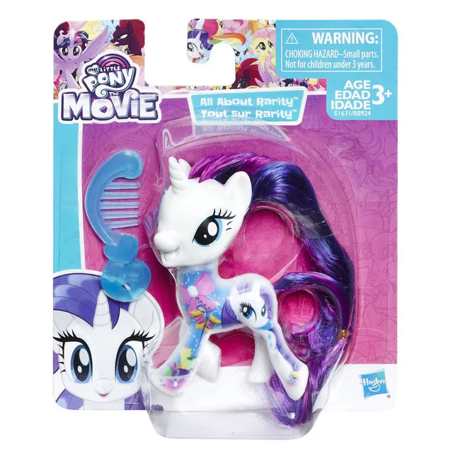 Hasbro игрушки My Little Pony кукла дружба это чудо всех цветов радуги Платье в серии ПВХ