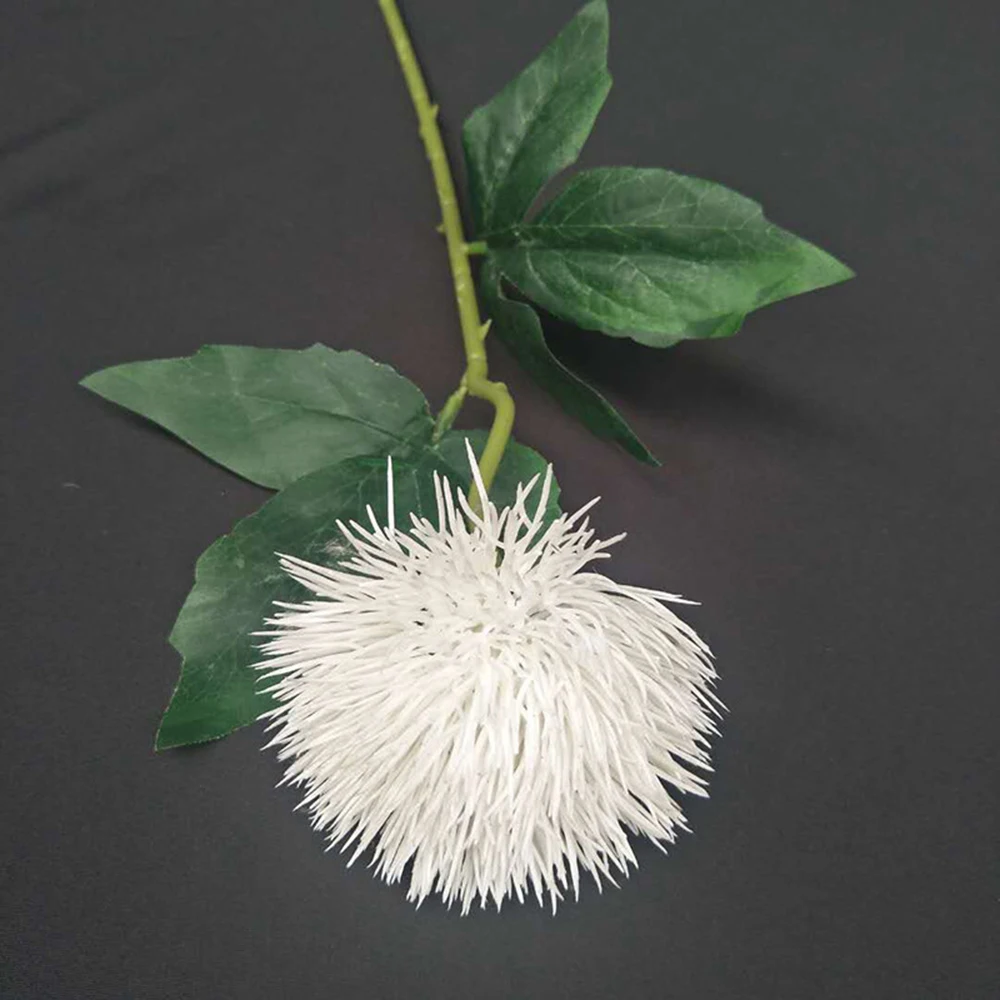 50 см Длина искусственный цветок помпон один мягкий Одуванчик Сельский домашний