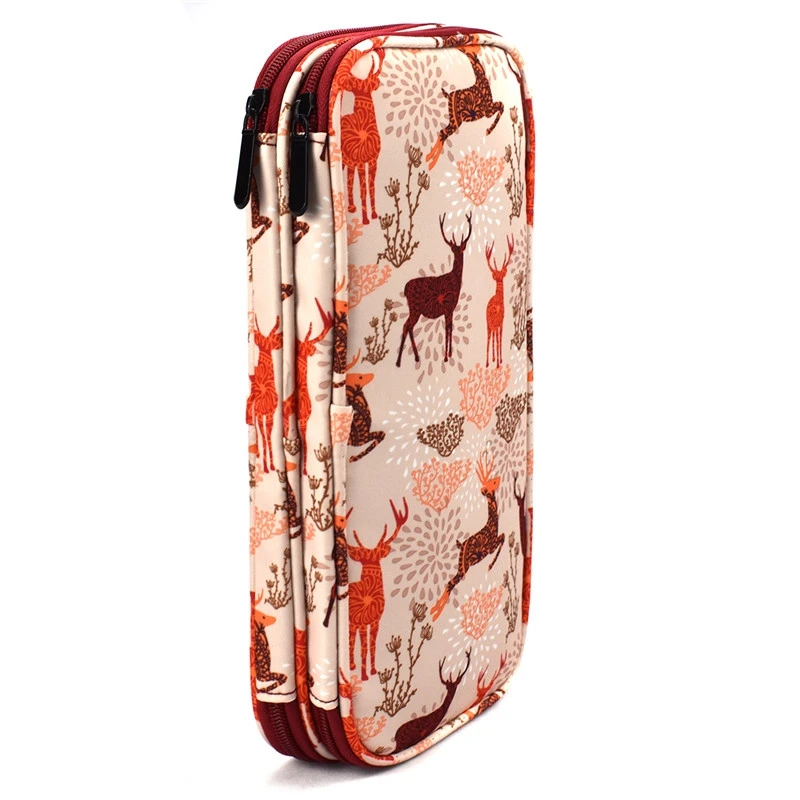 Пустая сумка для вязания крючком хранения чехол сумка-Органайзер шитья вязаных