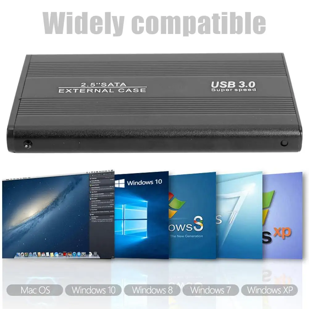 2 5 дюймовый внешний чехол для SSD HDD USB 3 0 адаптер Гбит/с Sata на мобильный HD жесткий