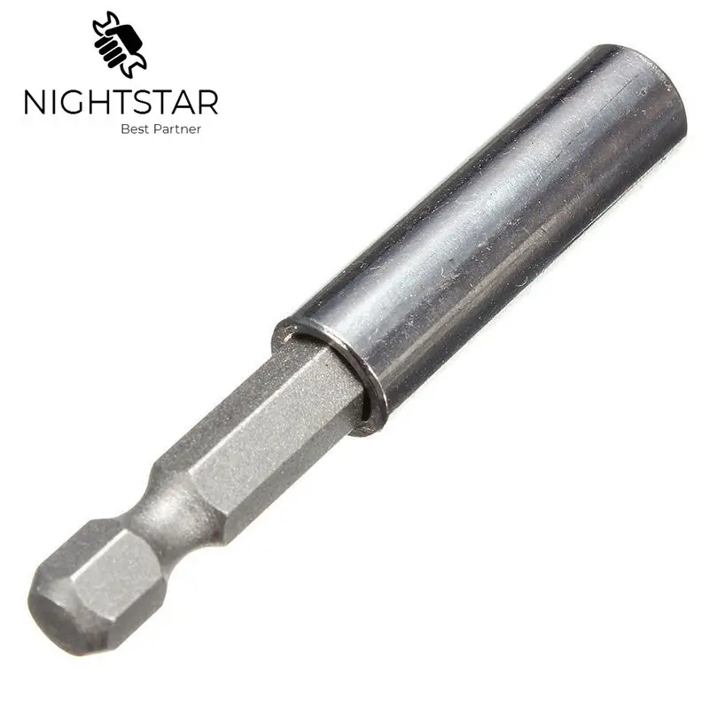 2 шт. 1/4 &quotмагнитное расширение Удлинительное гнездо винтовые биты держатель