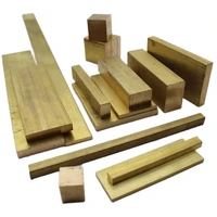 solid brass square barsrodsthickness 8mm length 100mm