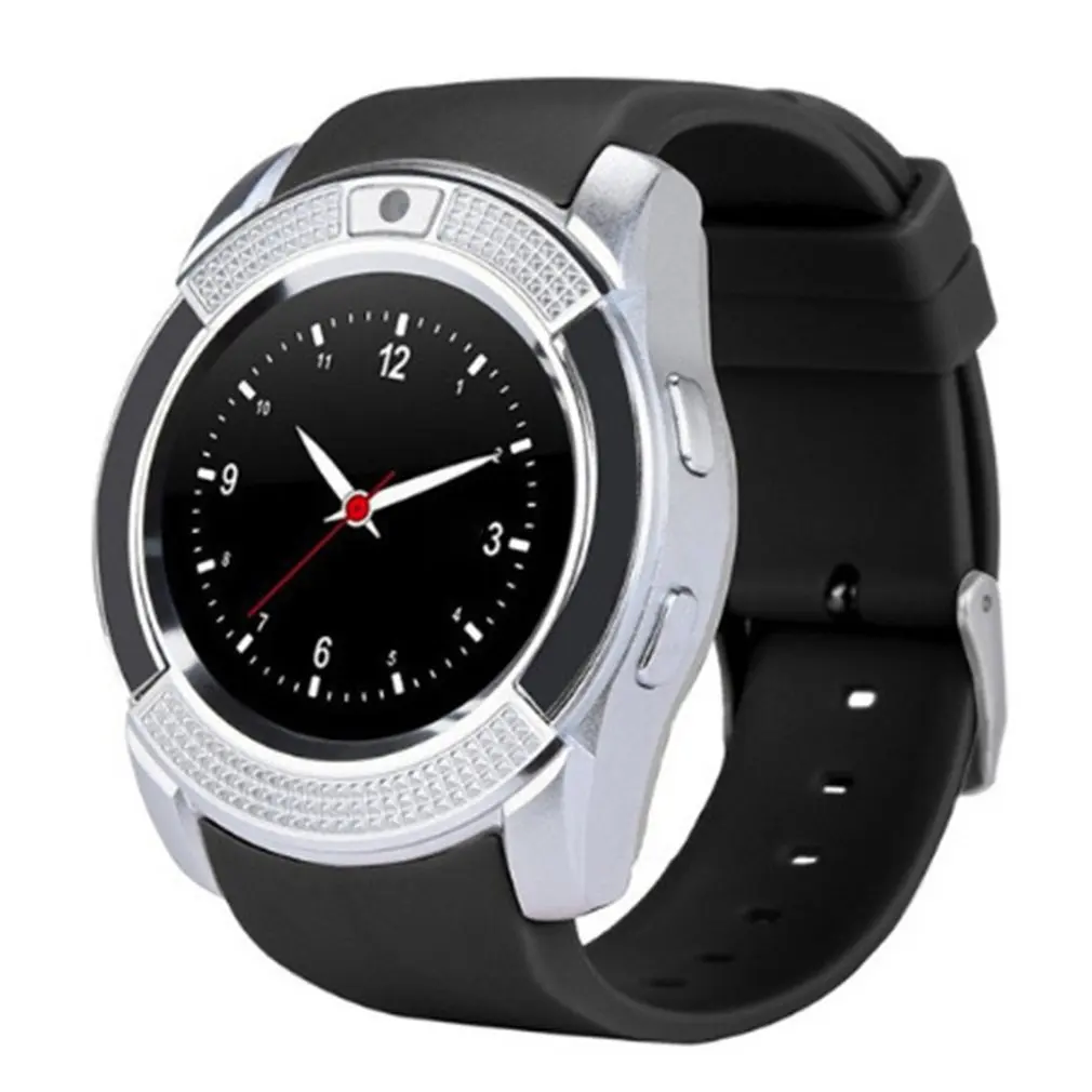 8 Водонепроницаемые Смарт-часы для мужчин с камерой Bluetooth Smartwatch Шагомер монитор сердечного ритма sim-карты наручные часы - Цвет: 8