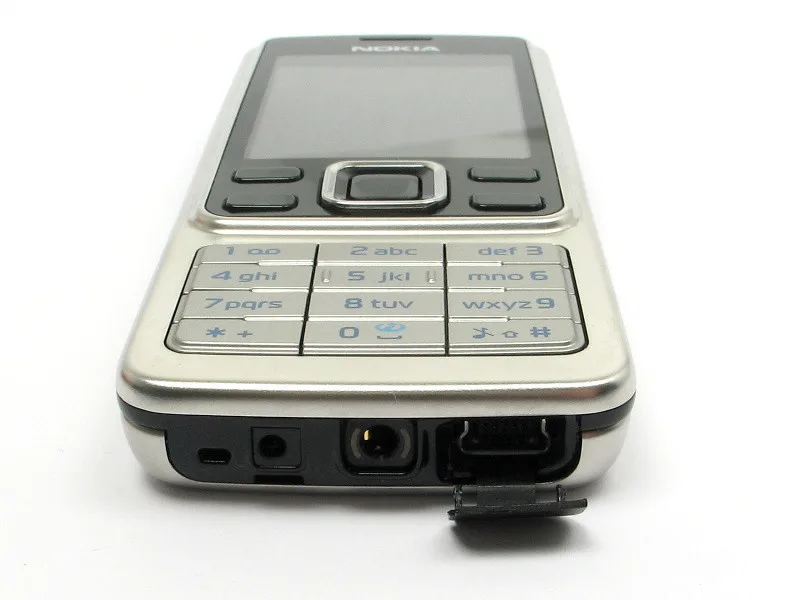 Nokia 6300 разблокированный gsm мобильный телефон английский и арабский и русский клавиатура восстановленные сотовые телефоны